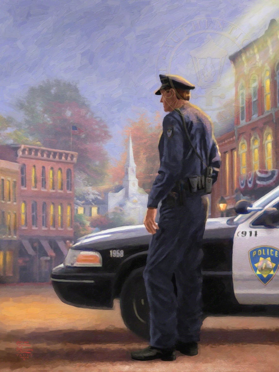 Law Enforcement Painting At Paintingvalley Explore Collection Of