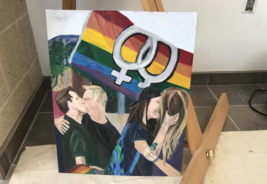 Lgbt Painting At Paintingvalley Explore Collection Of Lgbt Painting