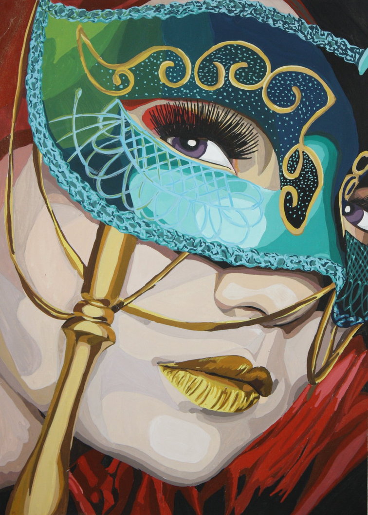 Masquerade Painting At PaintingValley Explore Collection Of