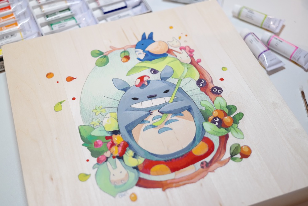 My Neighbor Totoro Painting At PaintingValley Explore Collection