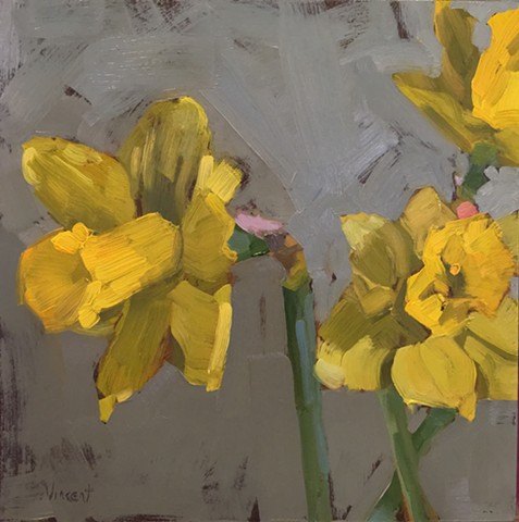 Narcissus Flower Painting At Paintingvalley Explore Collection Of