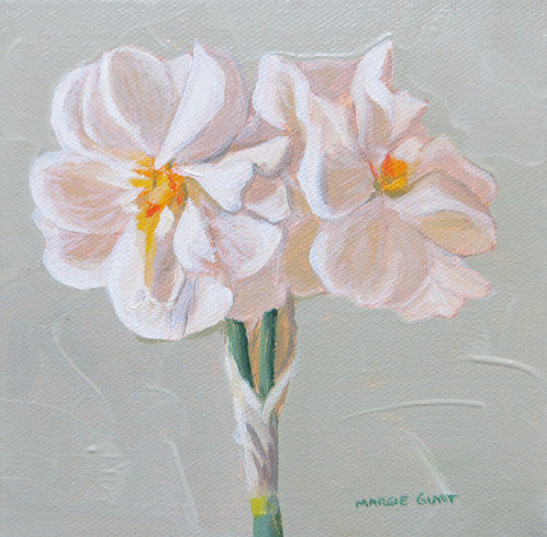 Narcissus Flower Painting At Paintingvalley Explore Collection Of