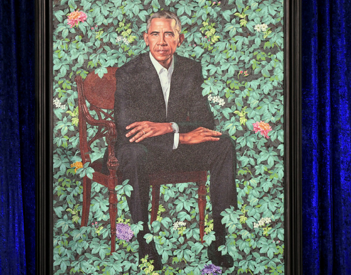 Obama Painting At Paintingvalley Explore Collection Of Obama Painting