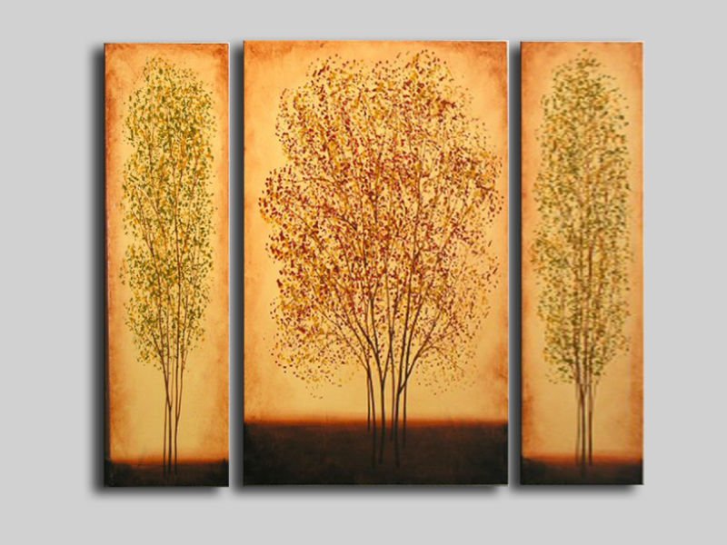 Painting Of Trees On Canvas At PaintingValley Explore Collection