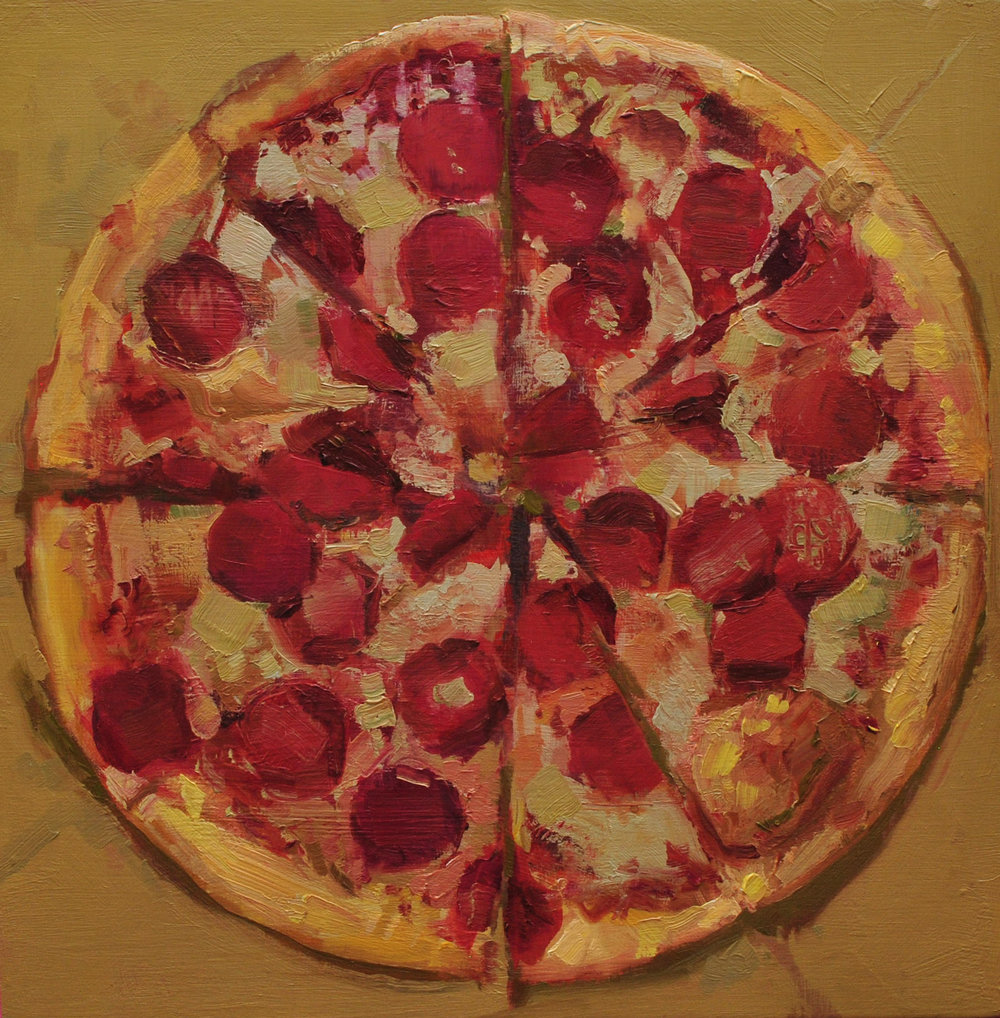 Pizza Painting At Paintingvalley Explore Collection Of Pizza Painting