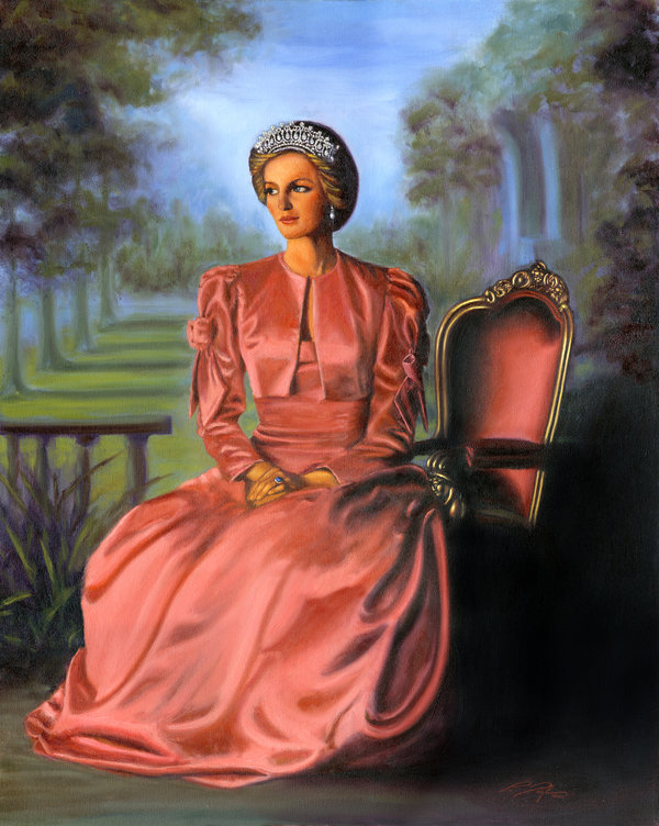 Princess Diana Painting At PaintingValley Explore Collection Of