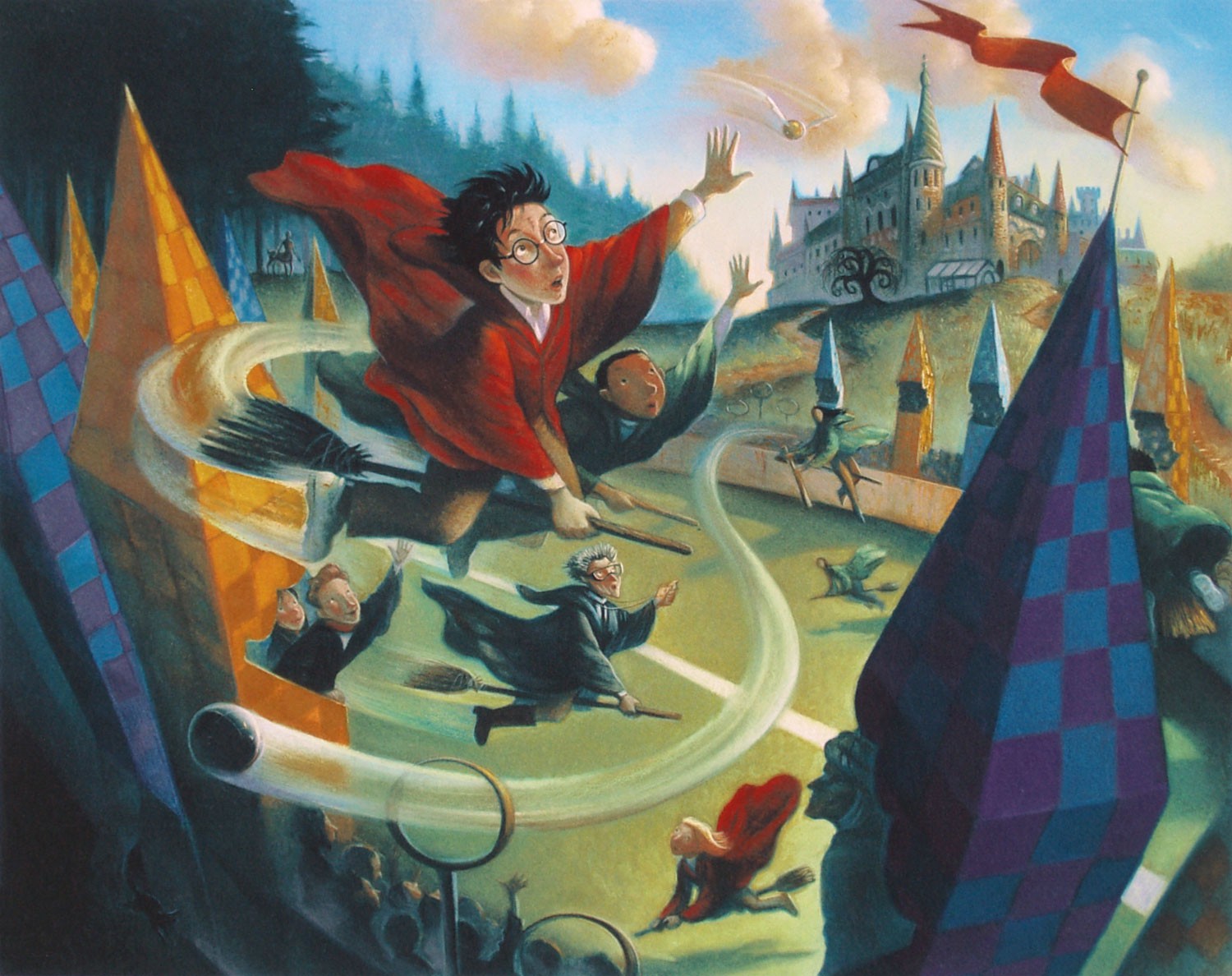 Quidditch Painting At PaintingValley Explore Collection Of