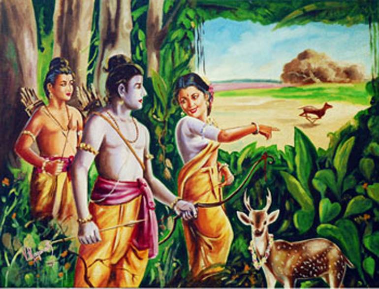 Ramayana Painting At PaintingValley Explore Collection Of