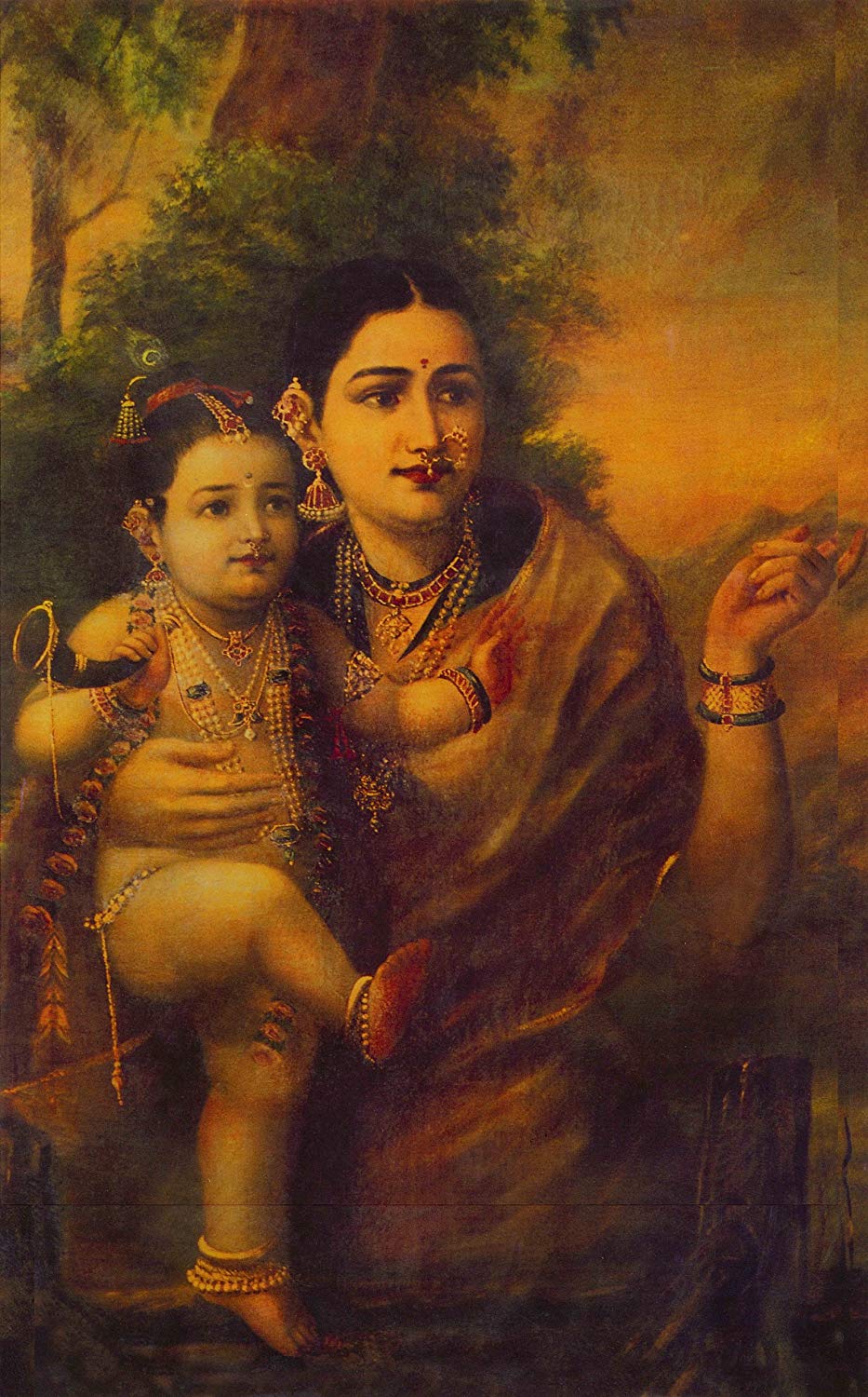 Ravi Varma Painting At Paintingvalley Explore Collection Of Ravi