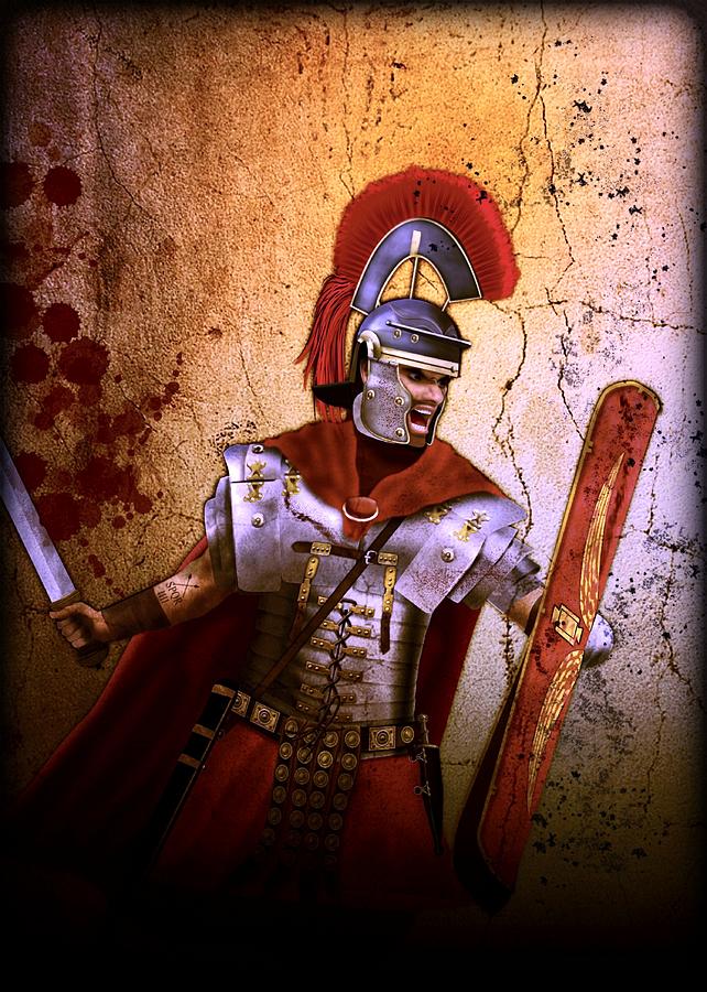 Roman Centurion Painting At PaintingValley Explore Collection Of