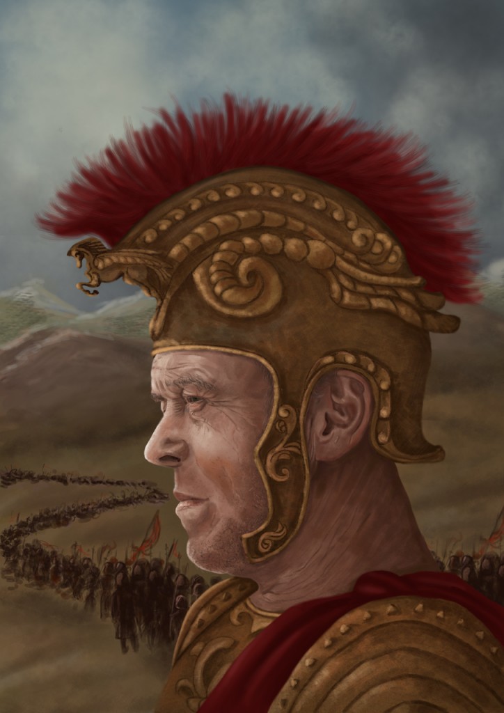 Roman Centurion Painting At Paintingvalley Explore Collection Of