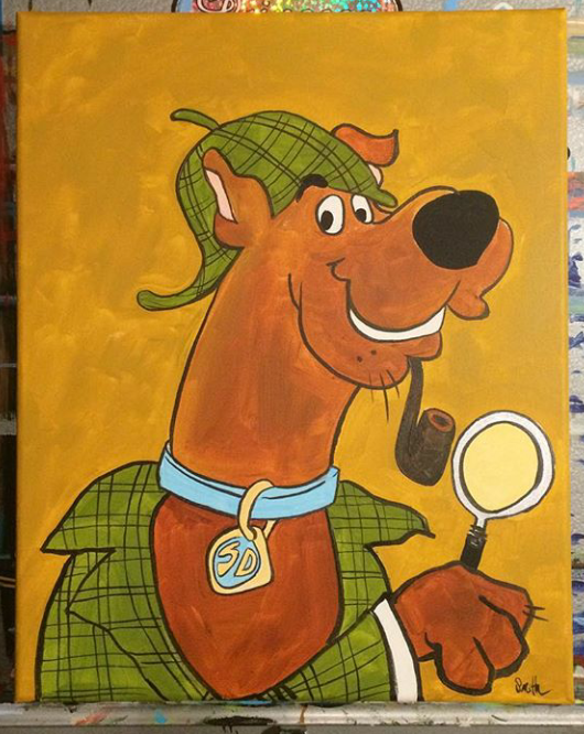 Scooby Doo Painting At PaintingValley Explore Collection Of