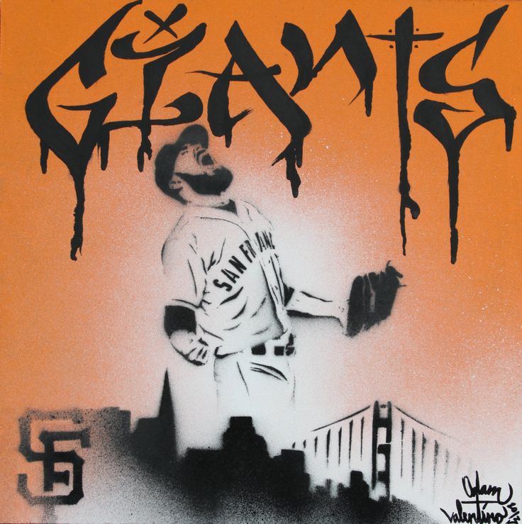 Sf Giants Painting At Paintingvalley Explore Collection Of Sf