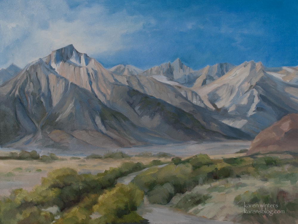 Sierra Nevada Painting At Paintingvalley Explore Collection Of