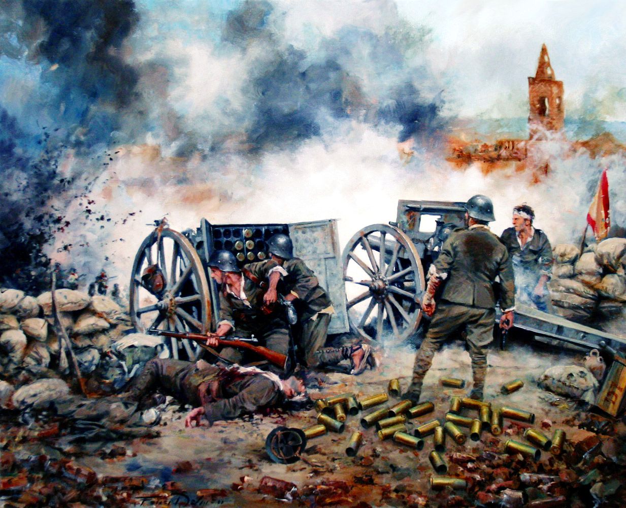 American Civil War Painting At Paintingvalley Explore Collection