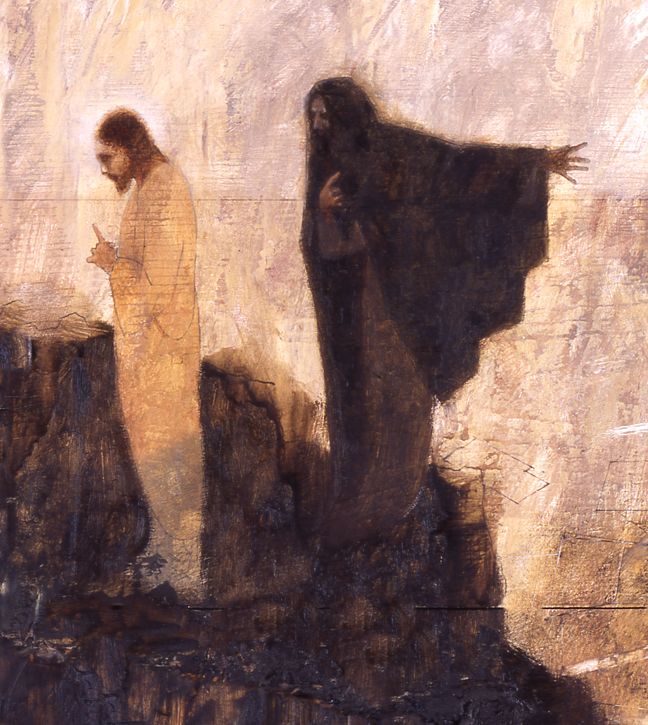 Temptation Of Christ Painting At PaintingValley Explore