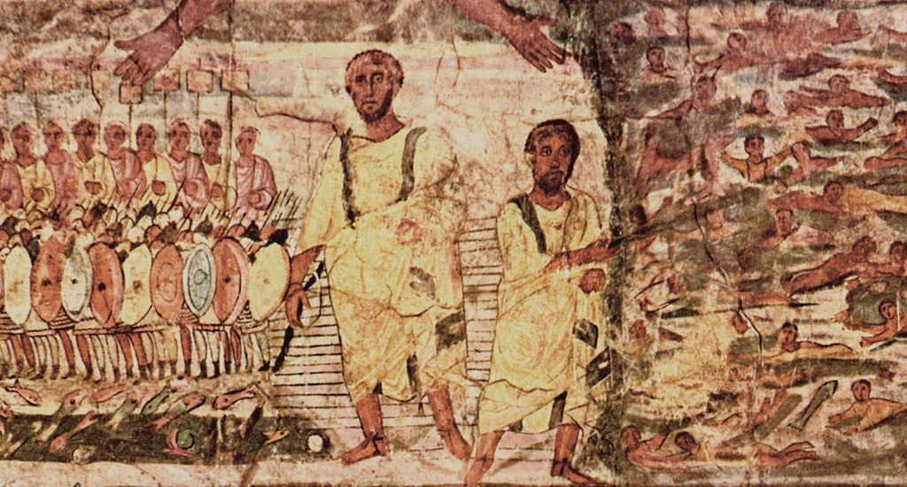 The Crossing Of The Red Sea Wall Painting At PaintingValley