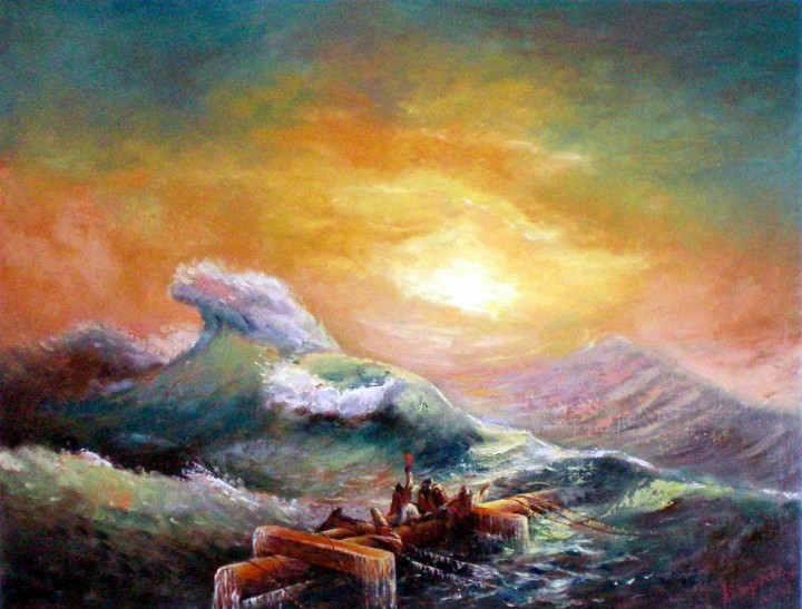 The Ninth Wave Painting At Paintingvalley Explore Collection Of