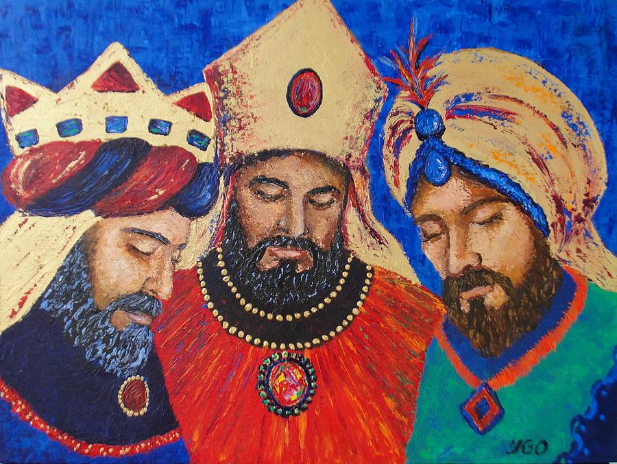 The Three Wise Men Painting At Paintingvalley Explore Collection