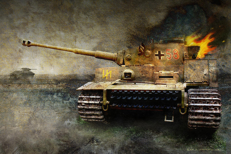 Tiger Tank Painting At Paintingvalley Explore Collection Of Tiger