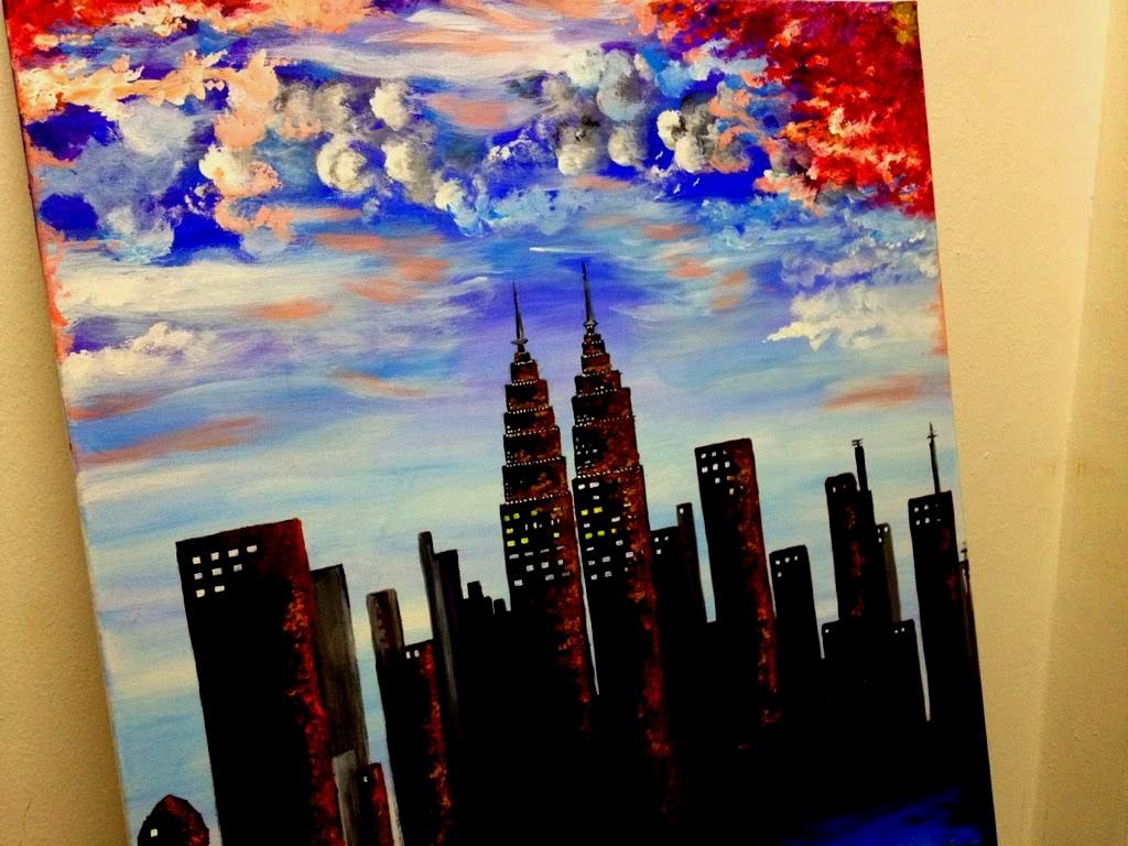 Twin Towers Painting At Paintingvalley Explore Collection Of Twin