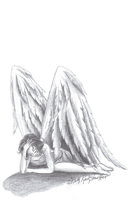 Black Angel Sketch At Paintingvalley Explore Collection Of Black