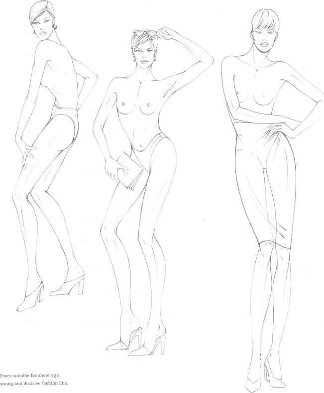 Body Sketch For Fashion Design At PaintingValley Explore