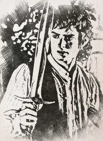 Frodo Sketch At PaintingValley Explore Collection Of Frodo Sketch