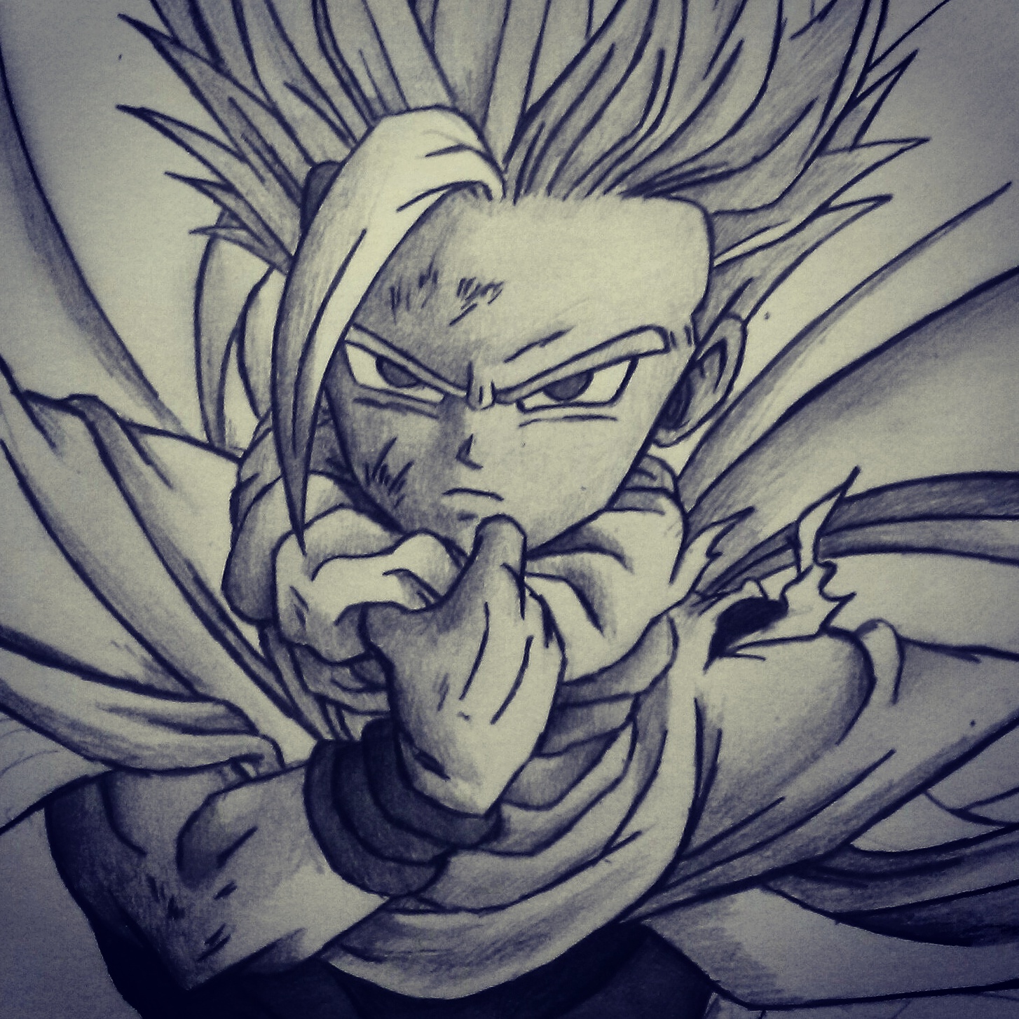 Gohan Sketch At PaintingValley Explore Collection Of Gohan Sketch