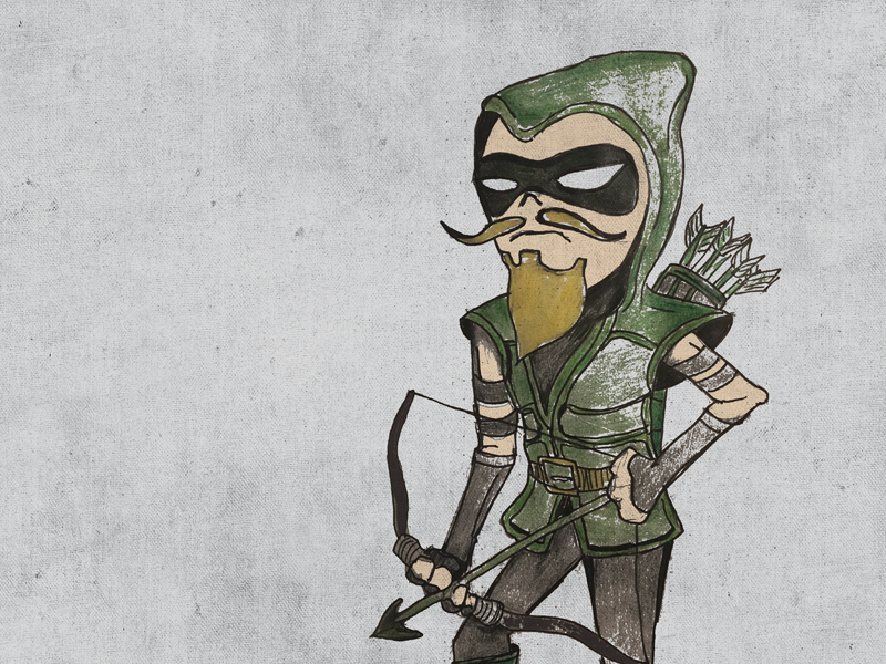 Green Arrow Sketch At Paintingvalley Explore Collection Of Green