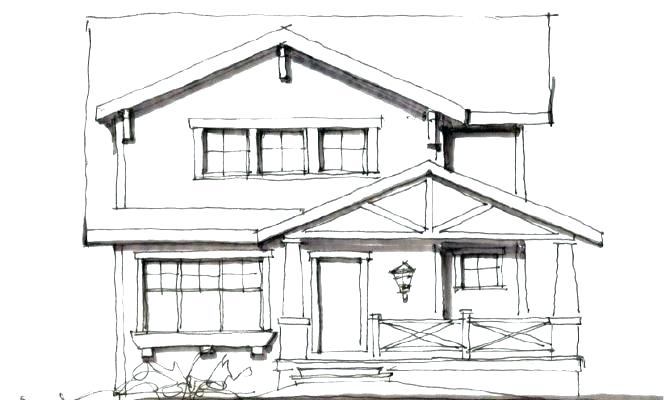 House Sketch Plan At Paintingvalley Explore Collection Of House