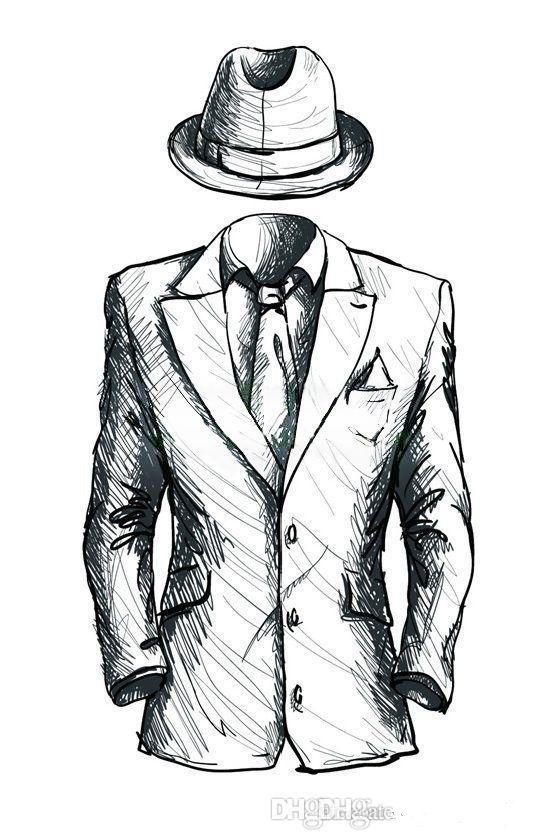 Man In Suit Sketch At Paintingvalley Explore Collection Of Man In