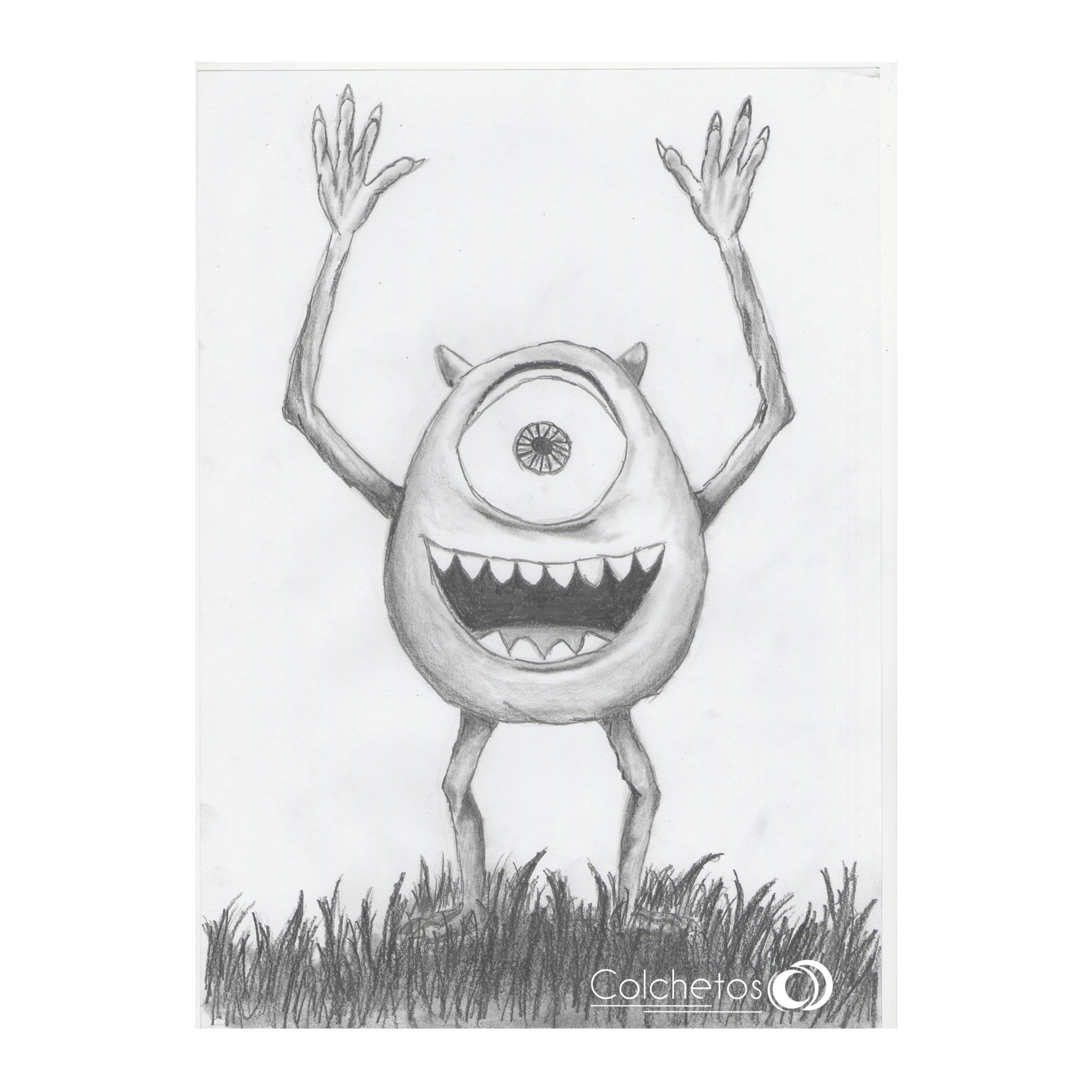 Mike Wazowski Sketch At Paintingvalley Explore Collection Of Mike