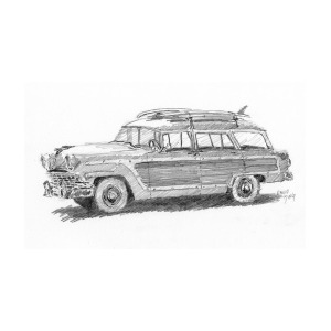 Station Wagon Sketch At Paintingvalley Explore Collection Of