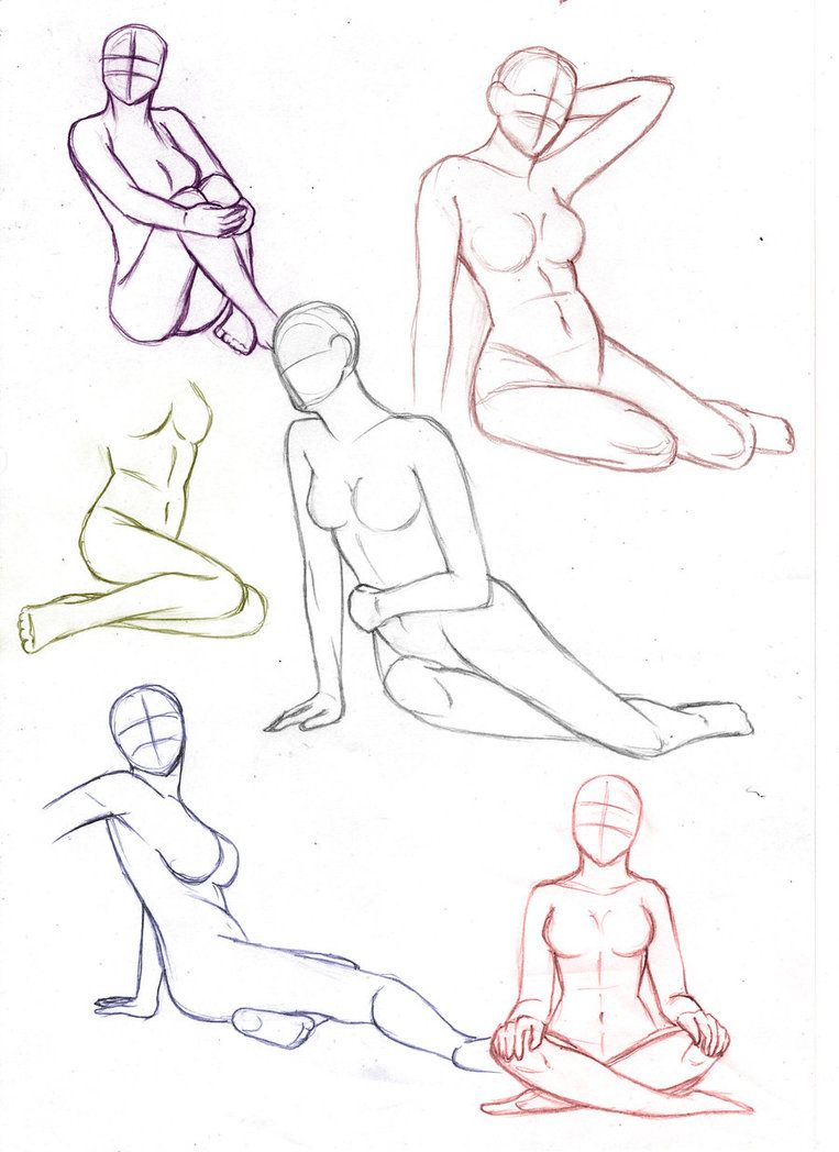 Women Pose Nude For Drawing