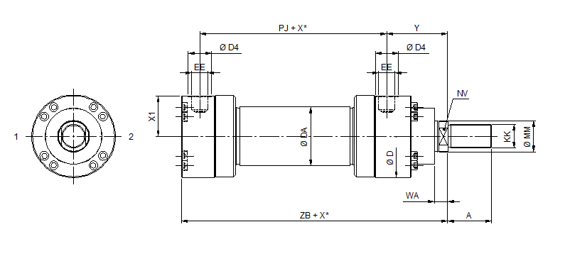 795x368 Fitscha Hydraulik - 1 Dimensional Drawing