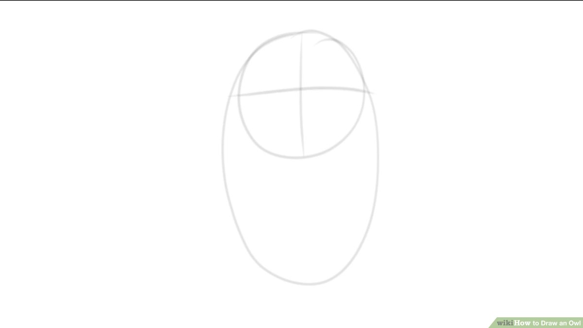 1200x675 How To Draw An Owl Steps - 1 Drawing