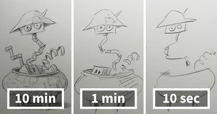 700x368 speed drawing challenge asks artists to sketch in mins, min - 1 Drawing
