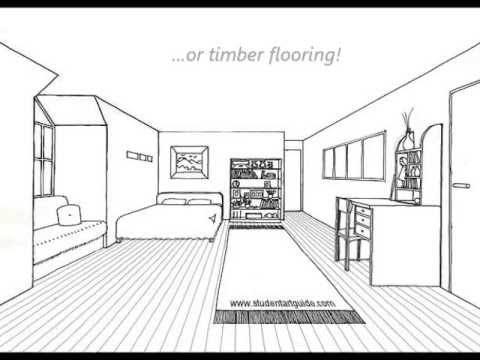 480x360 One Point Perspective Room Tutorial - 1 Point Perspective Drawing Room