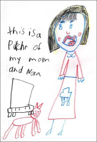 410x600 Artwork - 1 Year Old Drawing