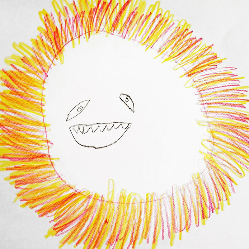 800x800 dad turns year old son's drawings into weirdly realistic - 1 Year Old Drawing