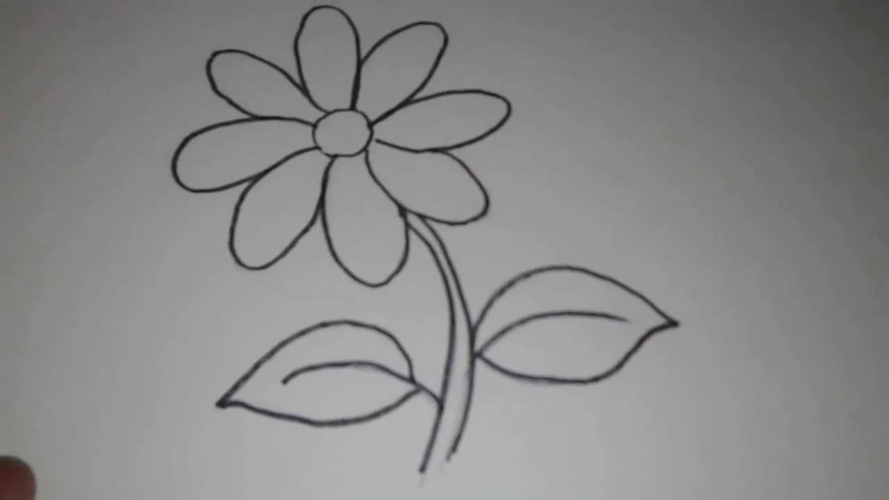 1280x720 Online Drawing Lessons How To Draw Simple Flowing For Kids - 1 Year Old Drawing