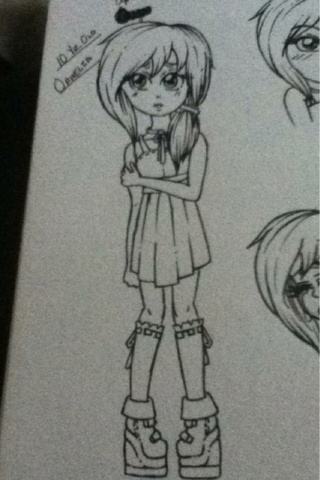 320x480 a worried year old ophelia thoughts feedback - 10 Year Old Drawing Anime