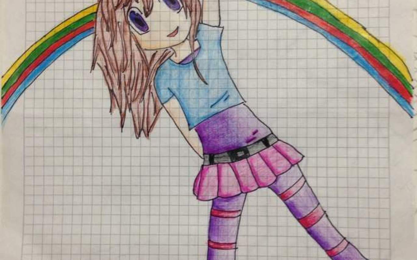 1368x855 My Years Old Sister Drawing Anime Amino Hot Trending Now - 10 Year Old Drawing Anime
