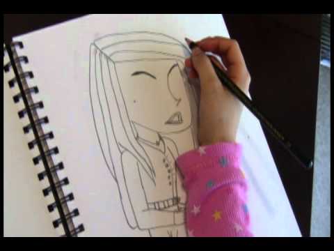 480x360 Year Old Girl Free Hands Original Picture Of Young Woman - 10 Year Old Drawing Anime