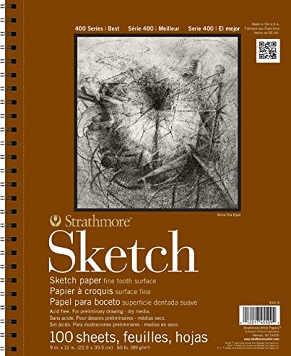 408x500 strathmore series sketch pad, wire - 11x14 Drawing Pad