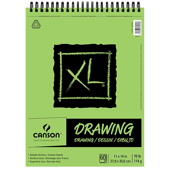 600x600 canson xl drawing pad - 11x14 Drawing Pad