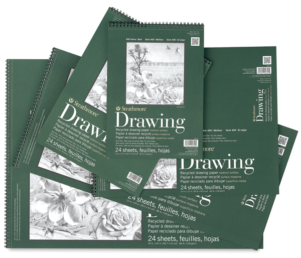 600x514 strathmore series recycled paper pads - 11x14 Drawing Pad
