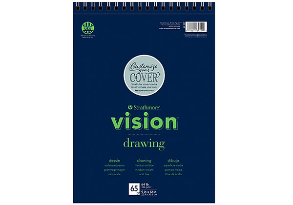 600x420 vision drawing pad davinci artist supply - 11x14 Drawing Pad