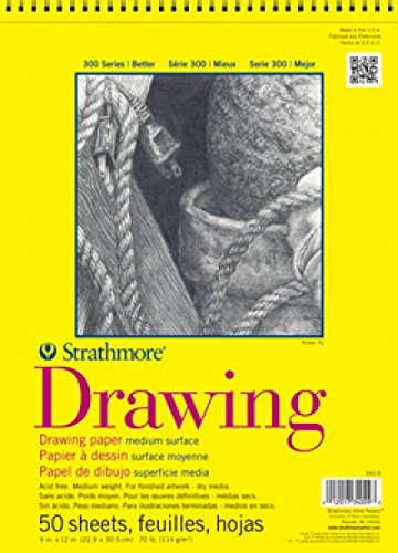 360x500 strathmore series drawing pad, wire bound - 11x14 Drawing Pad